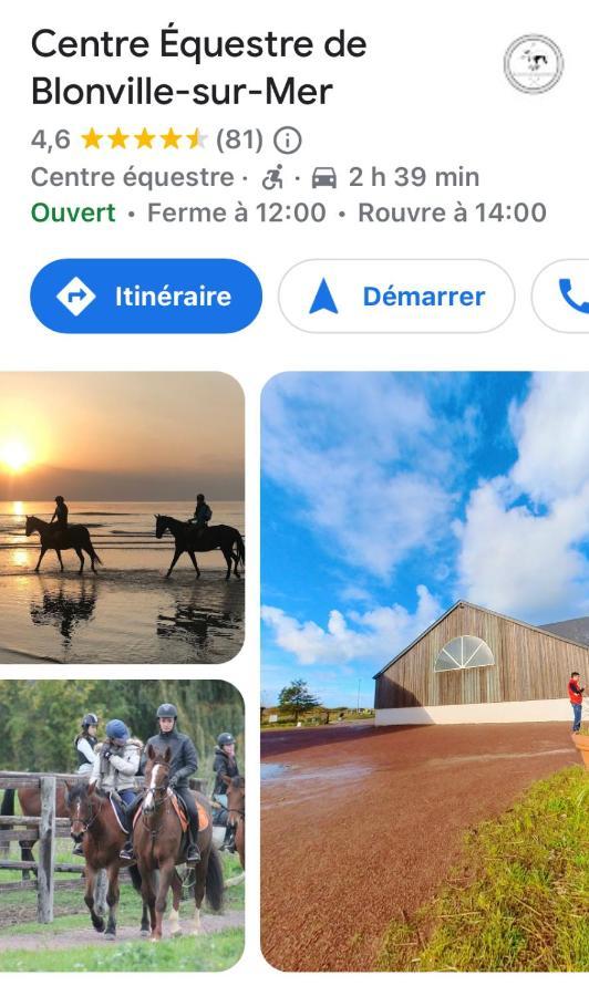 בלונוויל-סור-מר La Villa L'Oiseau Bleu Proche De La Plage Et De Deauville !!! Awards 2025 מראה חיצוני תמונה
